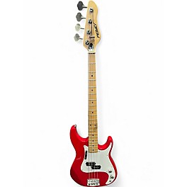 Used Peavey FURY Candy Apple Red Electric Bass Guitar