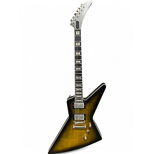 Used Epiphone PROPHECY EXPLORER YELLOW BURST Solid Body Electric Guitar