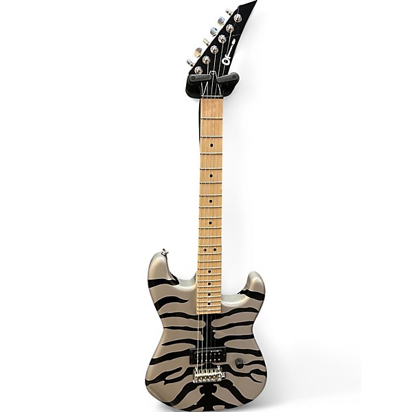 Used 2023 Charvel Super Stock SD1 San Dimas Silver Bengal Solid Body Electric Guitar