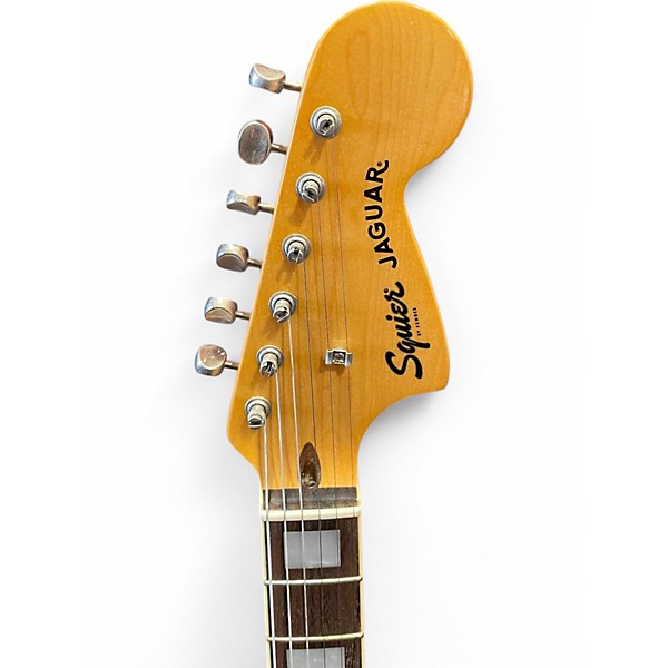 Used Squier CLASSIC VIBE 70'S JAGUAR Daphne Blue Solid Body Electric Guitar