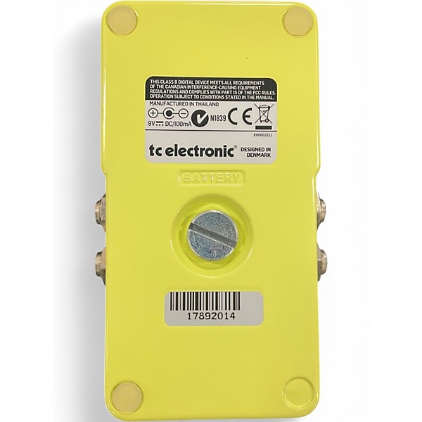 Used TC Electronic Helix Phaser Effect Pedal