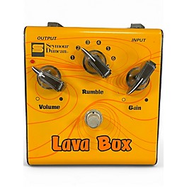 Used Seymour Duncan SFX05 Lava Box Distortion Overdrive Effect Pedal