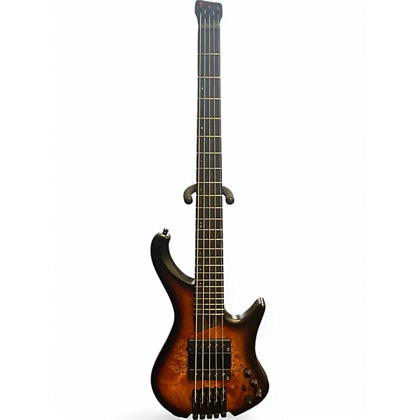 Used Ibanez EHB1505 Brown Sunburst Electric Bass Guitar