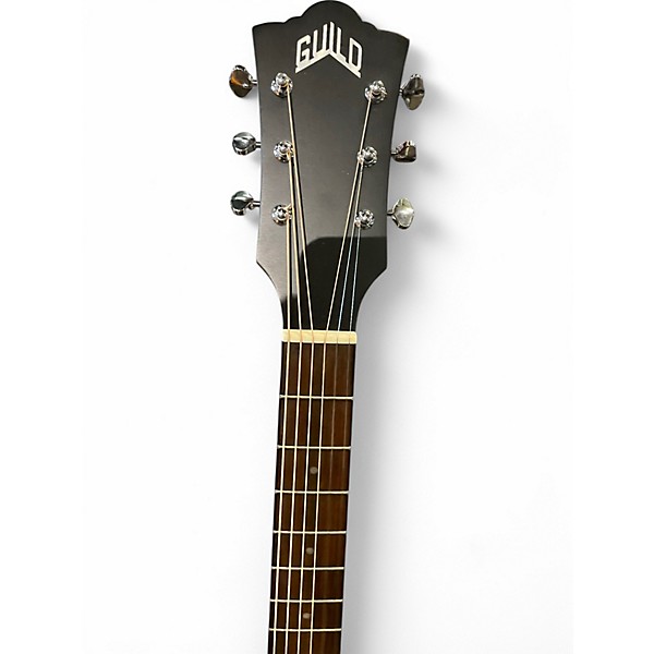 Used Guild M240E Natural Acoustic Electric Guitar