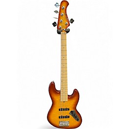 Used Allen Eden DISCIPLE 5 QUILTED SUNBURST Electric Bass Guitar