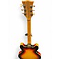 Vintage 1960s VOX SUPER LYNX DELUXE Sunburst Hollow Body Electric Guitar