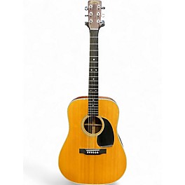 Vintage 1969 Martin D28 Natural Acoustic Guitar