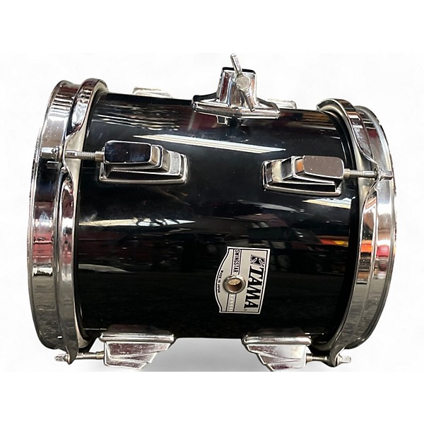 Vintage 1980s TAMA 5 Piece Imperialstar Black Drum Kit