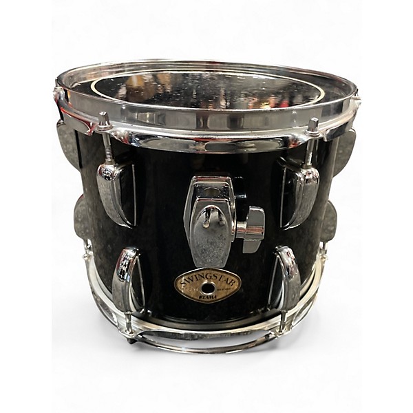 Vintage 1980s TAMA 5 Piece Imperialstar Black Drum Kit