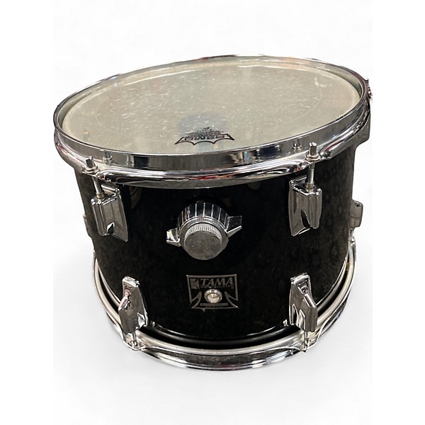 Vintage 1980s TAMA 5 Piece Imperialstar Black Drum Kit
