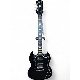 Used Epiphone SG Standard Trans Black Solid Body Electric Guitar