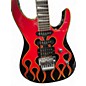 Used Jackson FLAME ELECTRIC 3 Tone Sunburst Solid Body Electric Guitar
