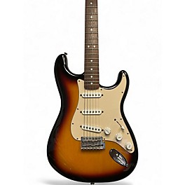 Used 2006 Fender Standard Stratocaster 2 Color Sunburst Solid Body Electric Guitar