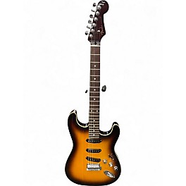 Used Fender AERODYNE STRATOCASTER Tobacco Burst Solid Body Electric Guitar