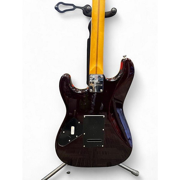 Used Fender AERODYNE STRATOCASTER Tobacco Burst Solid Body Electric Guitar