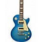 Used Epiphone Les Paul Traditional Pro IV Pacific Blue Solid Body Electric Guitar