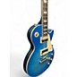 Used Epiphone Les Paul Traditional Pro IV Pacific Blue Solid Body Electric Guitar