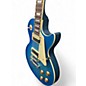 Used Epiphone Les Paul Traditional Pro IV Pacific Blue Solid Body Electric Guitar