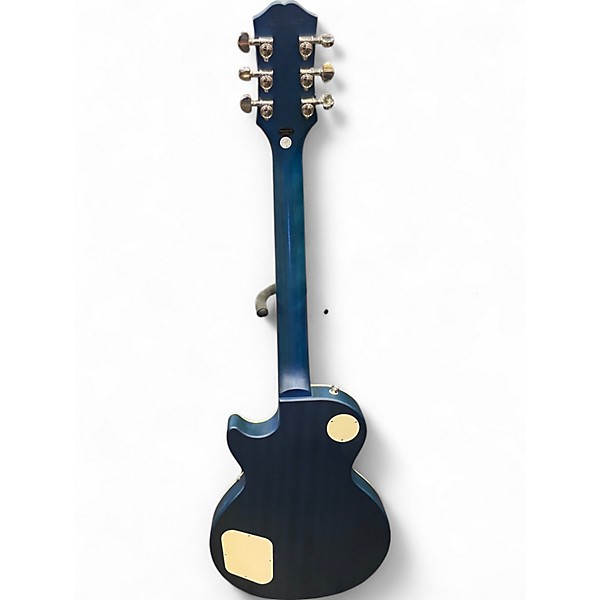 Used Epiphone Les Paul Traditional Pro IV Pacific Blue Solid Body Electric Guitar