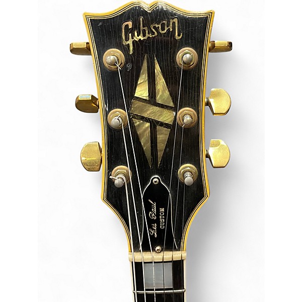 Vintage 1971 Gibson Les Paul Custom Heritage Cherry Solid Body Electric Guitar