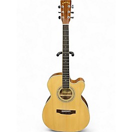 Used 2021 Zager zad-500mce natural Acoustic Guitar