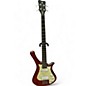 Used Warwick FORTRESS ONE Trans Red Electric Bass Guitar thumbnail