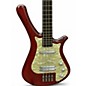 Used Warwick FORTRESS ONE Trans Red Electric Bass Guitar