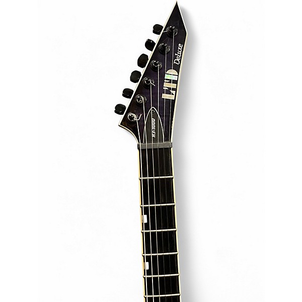 Used ESP LTD H3-1000  Thru Purple Sunburst Solid Body Electric Guitar