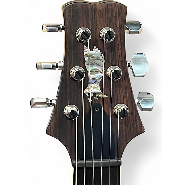 Used 2022 PRS Santana Signature Black Gold Burst Solid Body Electric Guitar