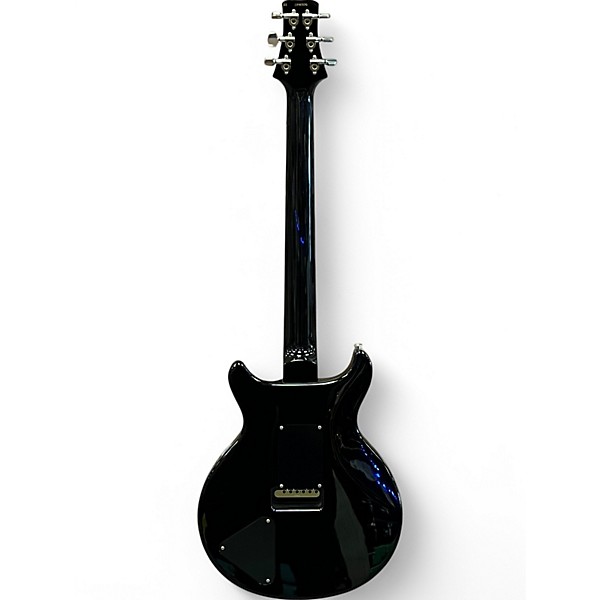 Used 2022 PRS Santana Signature Black Gold Burst Solid Body Electric Guitar