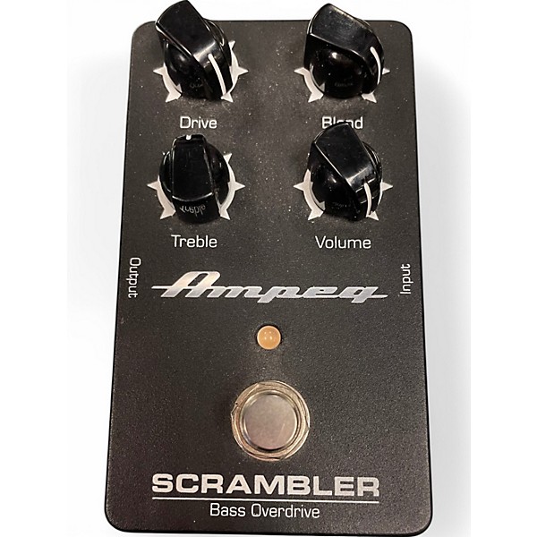 Used Ampeg SCRAMBLER Bass Effect Pedal