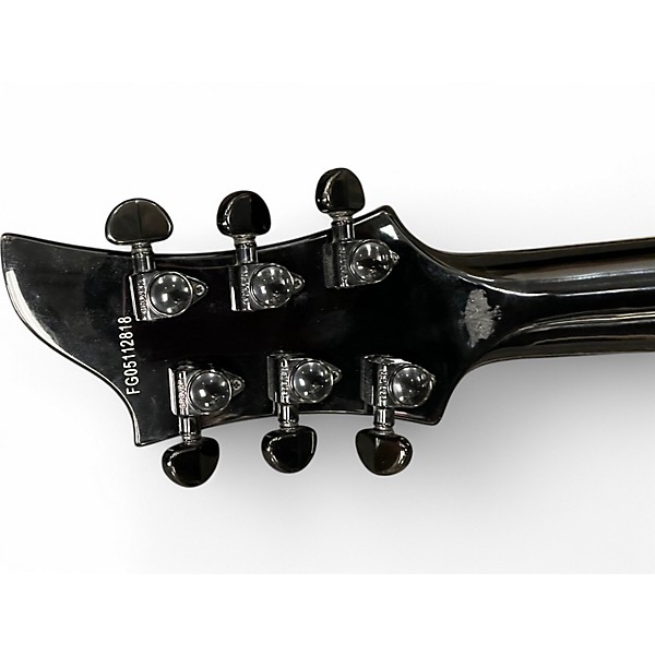 【9122】 美品 FERNANDES ravelle black 黒 Used 2010s Fernandes Ravelle Standard Black Solid Body