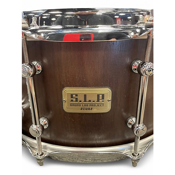 Used TAMA 14X6.5 SLP G- WALNUT Natural Drum