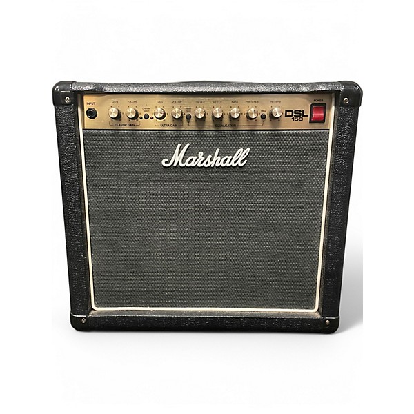 Used Marshall DSL15C 15W 1x12 Tube Guitar Combo Amp