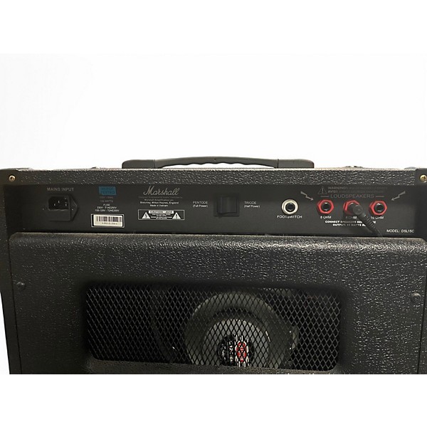 Used Marshall DSL15C 15W 1x12 Tube Guitar Combo Amp