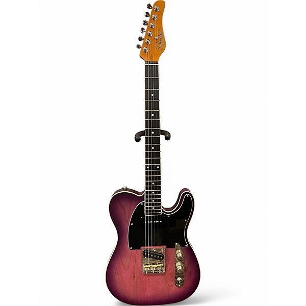 Used 2024 Schecter Guitar Research PT SPECIAL PURPLE BURST Solid Body Electric Guitar