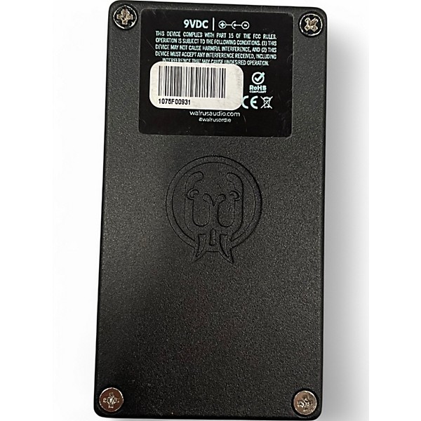 Used Walrus Audio FUNDAMENTAL FUZZ Effect Pedal