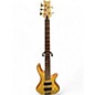 Used Schecter Guitar Research Diamond Passive Custom Active 5 String Natural Electric Bass Guitar thumbnail