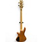 Used Schecter Guitar Research Diamond Passive Custom Active 5 String Natural Electric Bass Guitar