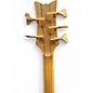 Used Schecter Guitar Research Diamond Passive Custom Active 5 String Natural Electric Bass Guitar