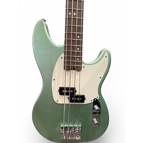 Used Schecter Guitar Research BANSHEE BASS Surf Green Electric Bass Guitar
