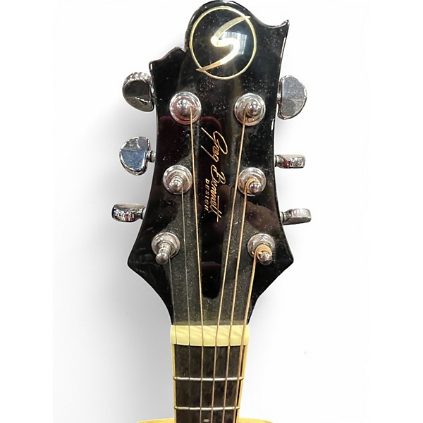 Used Greg Bennett Design by Samick D-5 LEFT HANDED Natural Acoustic Guitar