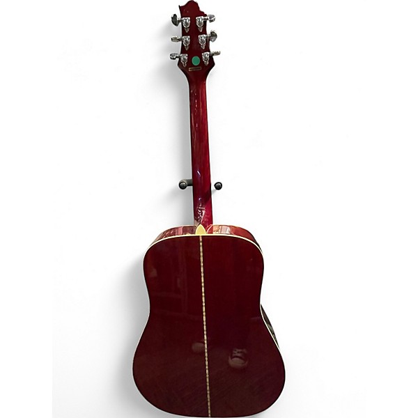 Used Greg Bennett Design by Samick D-5 LEFT HANDED Natural Acoustic Guitar
