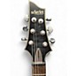 Used Schecter Guitar Research C1 Platinum Trans Black Solid Body Electric Guitar