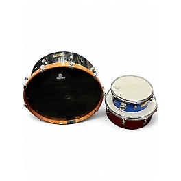 Used Pork Pie USA 3 Piece 3 piece Kit Red Drum Kit