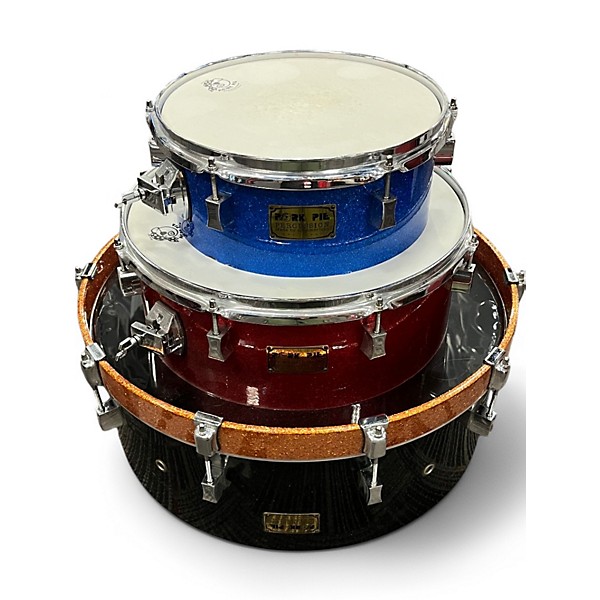 Used Pork Pie USA 3 Piece 3 piece Kit Red Drum Kit