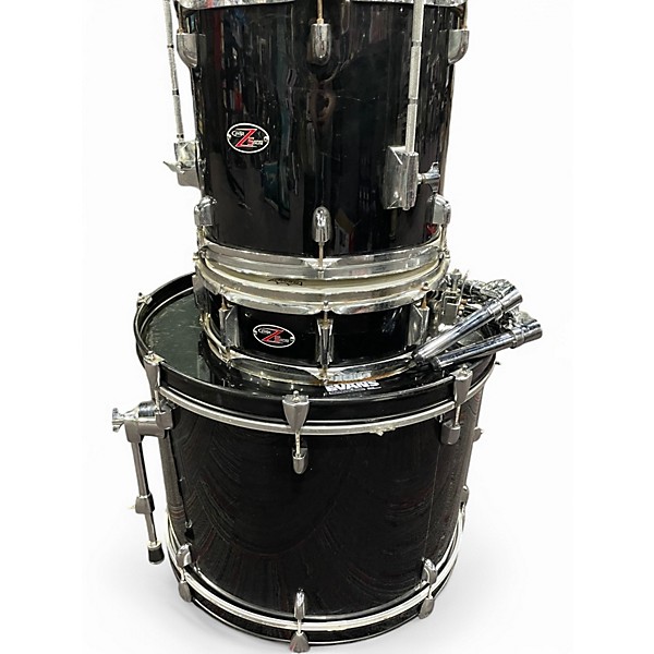 Used PDP by DW 5 Piece Z SERIES Black Drum Kit