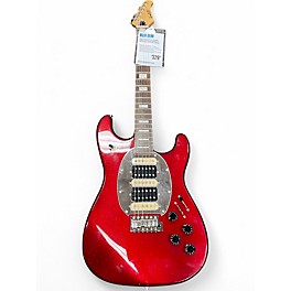 Used Sawtooth Es Relic Candy Apple Red Solid Body Electric Guitar