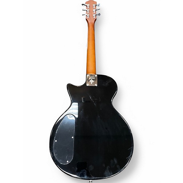Used Donner DLP-124 Black Solid Body Electric Guitar