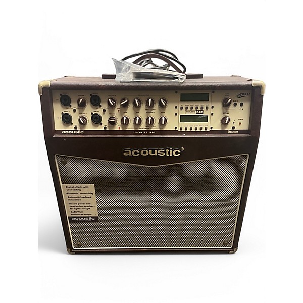 Used Acoustic A1000 2x50W Stereo Acoustic Guitar Combo Amp